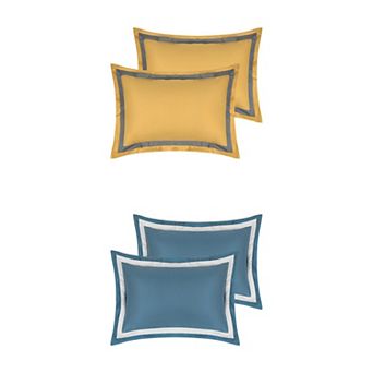 Polyester Pillow Cases, Wrinkle-resistant Pillowcase Set Of 4 With Envelope Closure Queen 20"x 30"