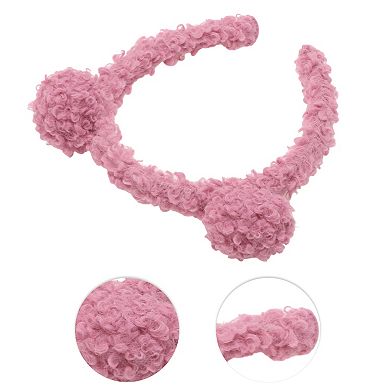 Cute Classic Bears Pattern Headbands For Women 6.69"x6.69"x1.14" 1 Pcs