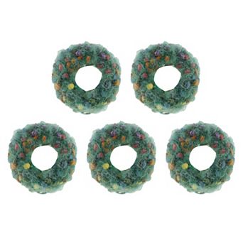 Fashion Elegant Plush Hair Ropes Hair Scrunchies For Women 5 pc