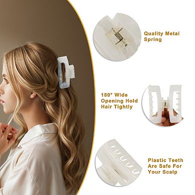 Hair Caw Clips, Acetic Acid Hair Clips, Large Hair Claw Clips, Hair Barrettes