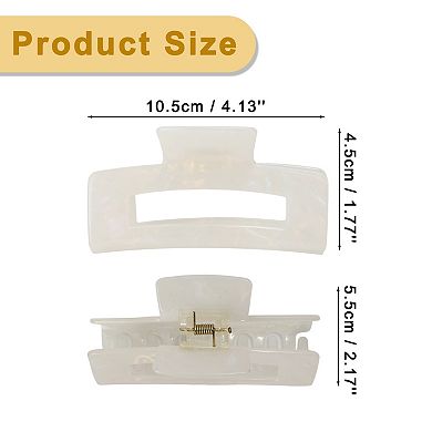 Hair Caw Clips, Acetic Acid Hair Clips, Large Hair Claw Clips, Hair Barrettes