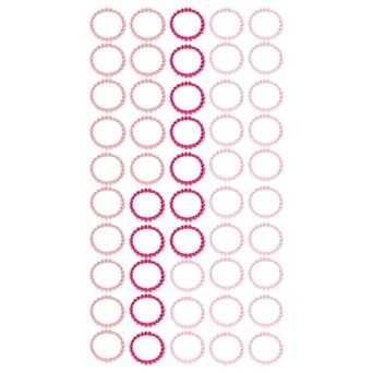 Grace Elastic Hair Ropes Hair Scrunchies For Children For Girls 50 pc