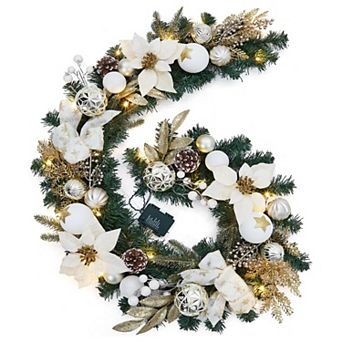 6 Ft Pre-Lit Christmas Garland
