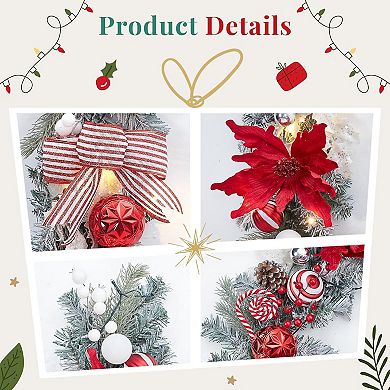 6 Ft Pre-Lit Christmas Garland