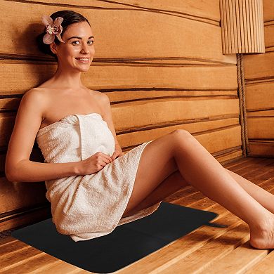 Felt Sauna Cushion, Heat Insulation Mat For Sauna Bath, Water Absorbent Sauna Seat Cushion