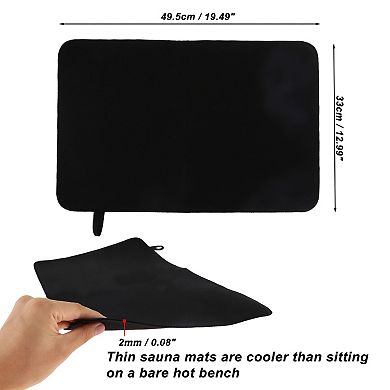 Felt Sauna Cushion, Heat Insulation Mat For Sauna Bath, Water Absorbent Sauna Seat Cushion