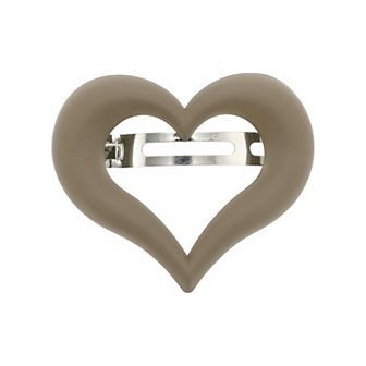 Classic Heart Hair Clips Hairdo Clips for Women 2.95"x2.56"x1.1" 1 pc