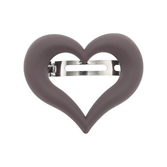 Classic Heart Hair Clips Hairdo Clips for Women 2.95"x2.56"x1.1" 1 pc