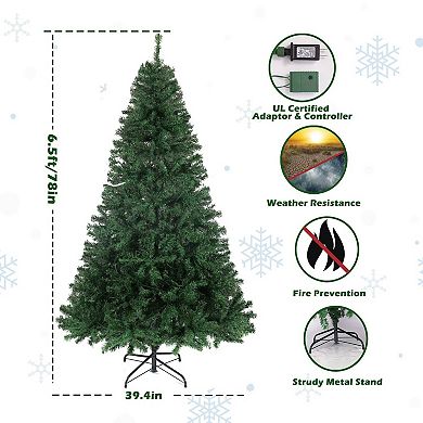 6.5 ft Tall Artificial Christmas Tree