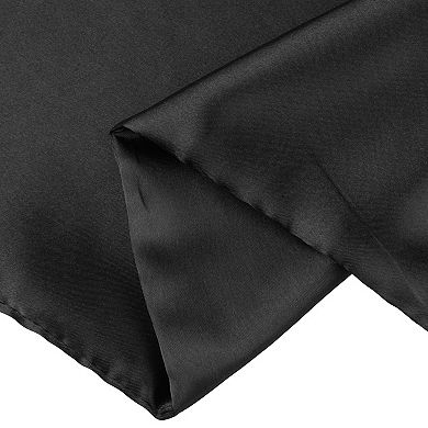 Satin Pillowcase for Hair and Skin, Breathable Set of 4, Pillow Case Cover with Envelope Closure