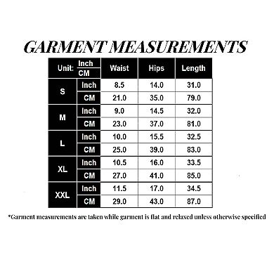 Women's Ribbed V-Waist Activewear Leggings