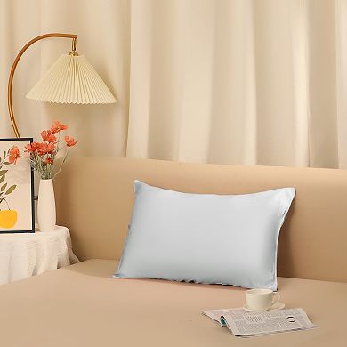 2pcs Natural Silk Pillow Cover With Envelope Closure Queen 20"x30"
