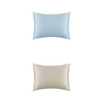 2 pc Natural Silk Pillow Cover With Envelope Closure Queen 20"x30"