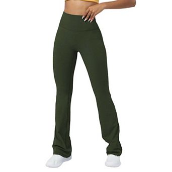 Women's Skinny High Waisted Casual Flared Pants Fitness Sports Pants