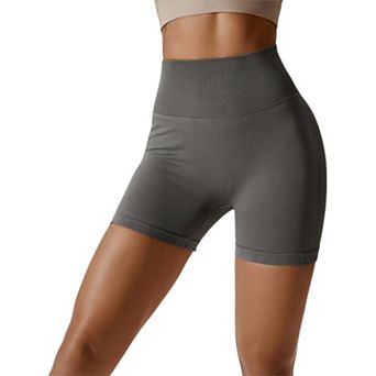 Women's Hip-Raising High-Waisted Tight Running Sports Shorts
