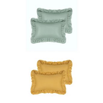 Set Of 4 Pillow Covers, Bedding Pillow Shams With Envelope Closure Queen 20"x 30"