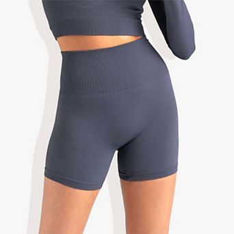 Women's Seamless High Waist Fitness Pants Yoga Shorts