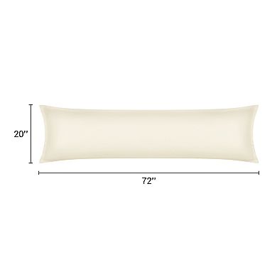 1 Pcs Pillow Cases For Hair, Cooling Pillow Covers With Envelope Closure Body 20"x 72"