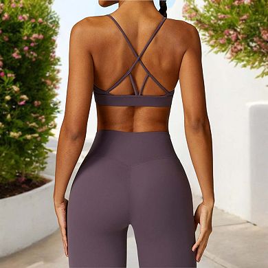 Women's Tight-Fitting Quick-Drying Compression Sports Bra