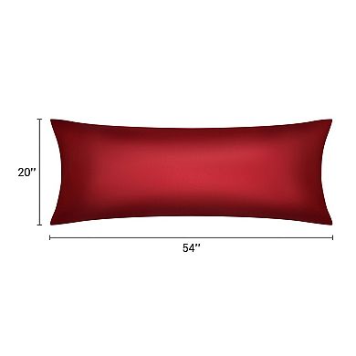 1 Pcs Satin Pillow Cases For Hair And Skin Breathable, Cooling Pillow Covers With Envelope Closure