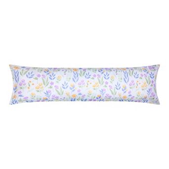 1 pc Pillowcase For Hair And Skin, Soft Floral Pillow Cases With Envelope Closure, Body (20"x72")