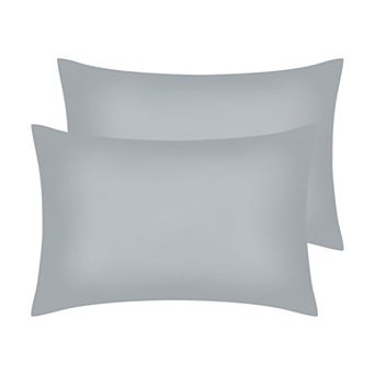Set of 2 Satin Pillow Cases for Hair and Skin, Cooling Pillow Covers with Envelope Closure