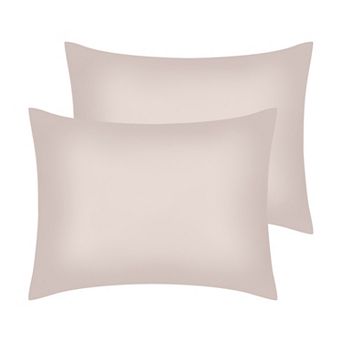 Set of 2 Satin Pillow Cases for Hair and Skin, Cooling Pillow Covers with Envelope Closure