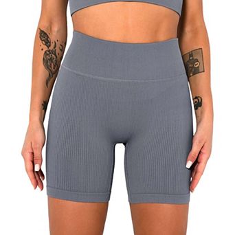 Women's Seamless Threaded Hip Yoga Shorts