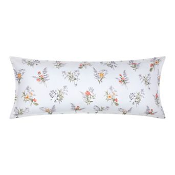 1 pc Pillowcase For Hair And Skin Breathable, Soft Floral Pillow Cases With Envelope Closure