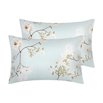 2 Pack Pillowcase With Envelope Closure, Floral Pillow Cases For Hair And Skin, Gift For Women Men