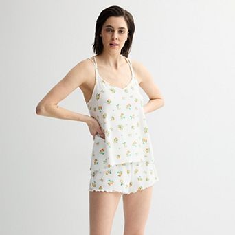 Women's Sonoma Goods For Life® Pajama Tank Top & Pajama Shorts Set