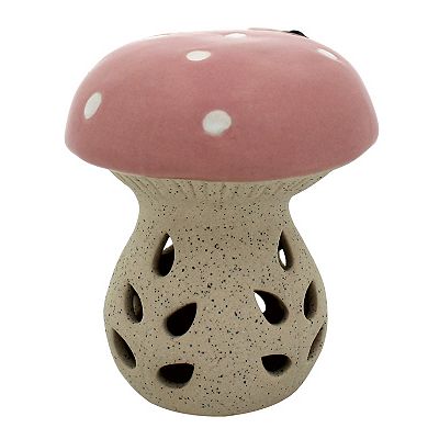 Celebrate Together Easter LED Ceramic Mushroom Table Décor