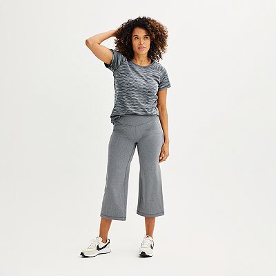 Cropped Pants size 38 (新品タグ付未使用品) Women's Tek Gear® Ultrastretch Wide Leg Crop Pants