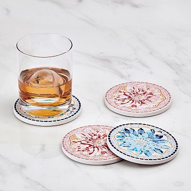 Dolly Parton 4-pc. Mosaic Ceramic Coaster Set