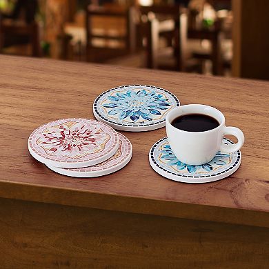 Dolly Parton 4-pc. Mosaic Ceramic Coaster Set