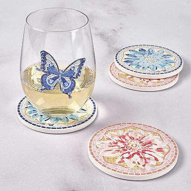 Dolly Parton 4-pc. Mosaic Ceramic Coaster Set