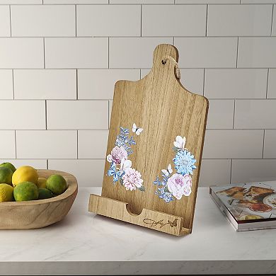 Dolly Parton 8.5" x 14" Floral Wood Cookbook Holder