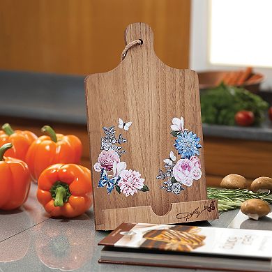 Dolly Parton 8.5" x 14" Floral Wood Cookbook Holder