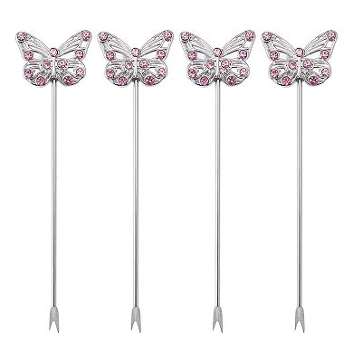 Dolly Parton 4-pc. Metal Butterfly Pick Set