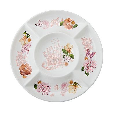 Dolly Parton Floral Ceramic Chip & Dip Plate