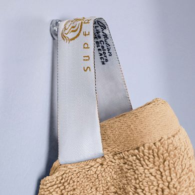 SUPERIOR 10-Piece Aria Turkish Cotton Highly Absorbent Solid Heavyweight Towel Set
