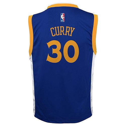 adidas Golden State Warriors Stephen Curry NBA Jersey - Boys 8-20