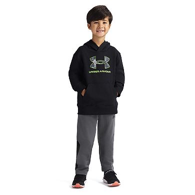 Boys 4-7 Under Armour Rival Print Fill Graphic Hoodie