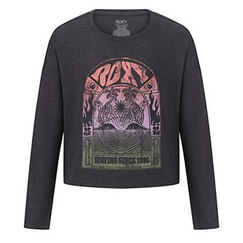 Girls 7-16 Roxy Surfing Graphic Long Sleeve Tee