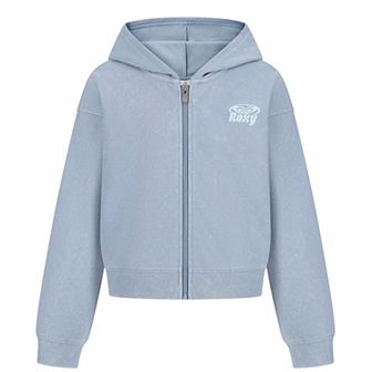 Girls 7-16 Roxy Fleece Washed Zip Hoodie