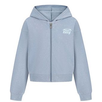 Girls 7-16 Roxy Fleece Washed Zip Hoodie