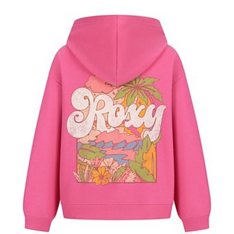 Girls 7-16 Roxy Palm Graphic Zip Hoodie