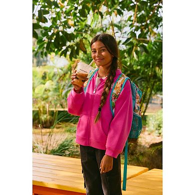 Girls 7-16 Roxy Palm Graphic Zip Hoodie