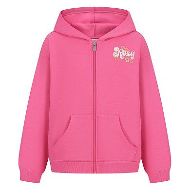 Girls 7-16 Roxy Palm Graphic Zip Hoodie