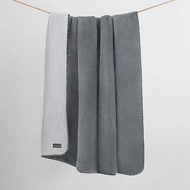 Bearpaw Tahoe Reversible Coco Flannel Throw